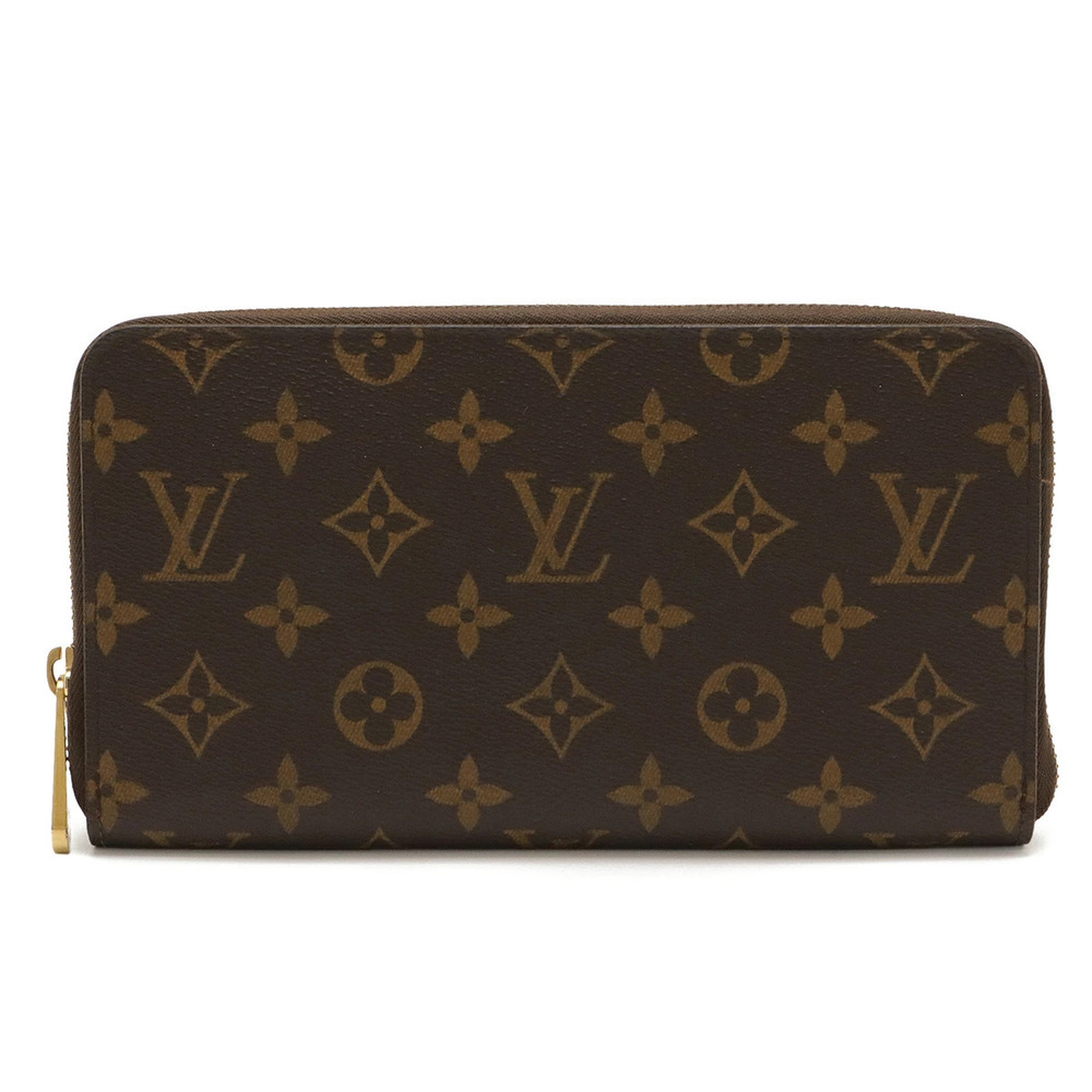 LOUIS VUITTON Monogram Zippy Organizer Round Zipper Long Wallet